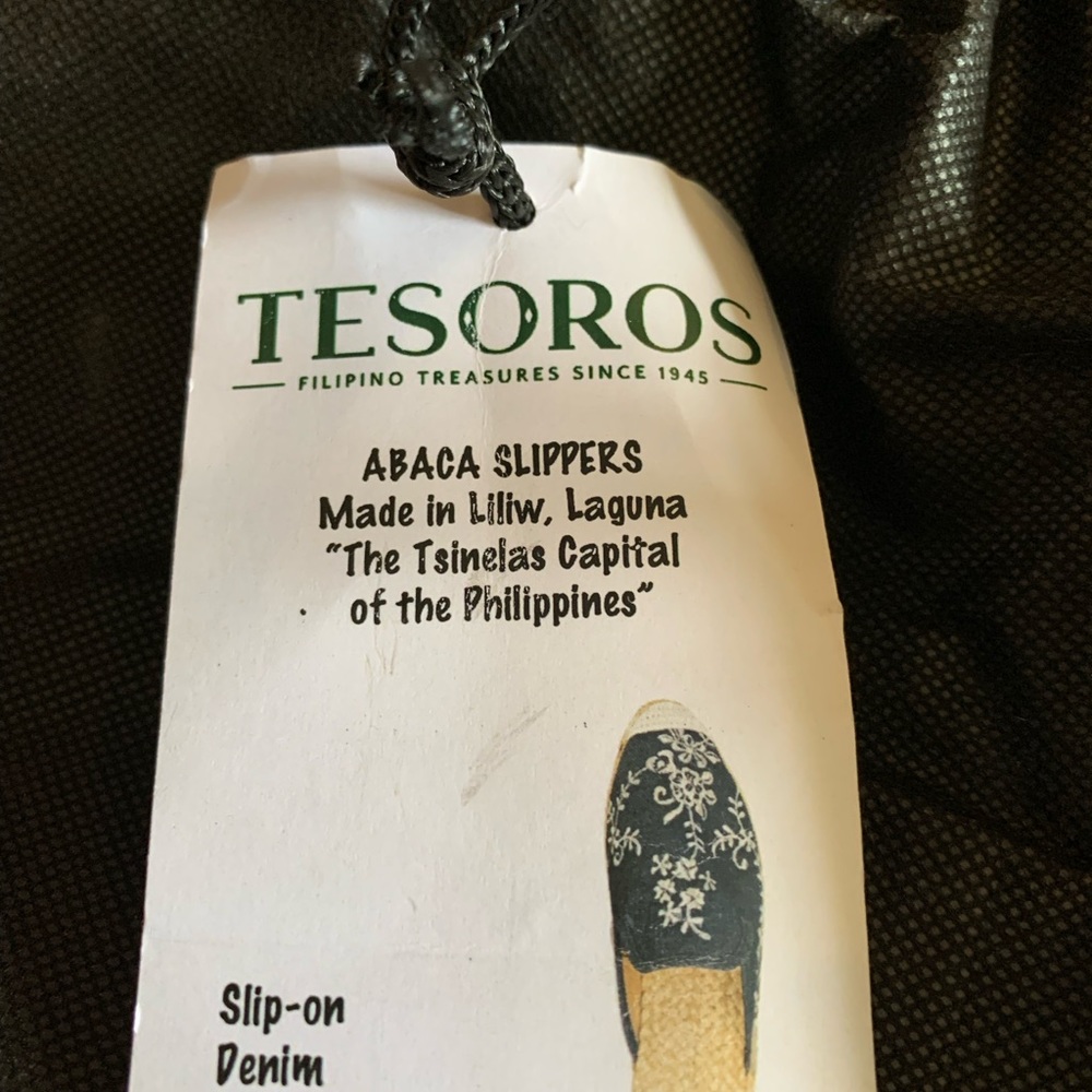 Tesoros Abaca Slippers - Picture 9 of 10